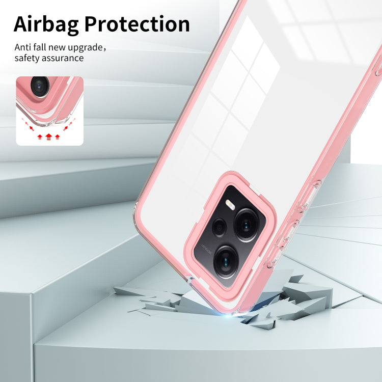 FRAME Zadný kryt pre Xiaomi Redmi Note 12 Pro+ 5G - ružový