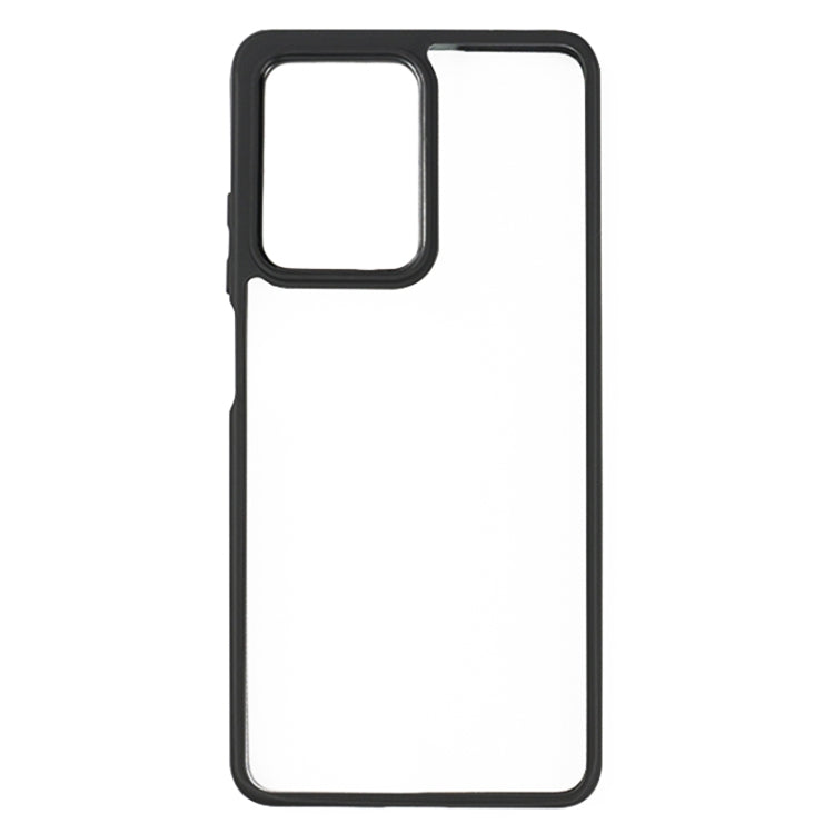 ACRYLIC Zadný kryt pre Xiaomi Redmi Note 12 Pro 5G - čierny