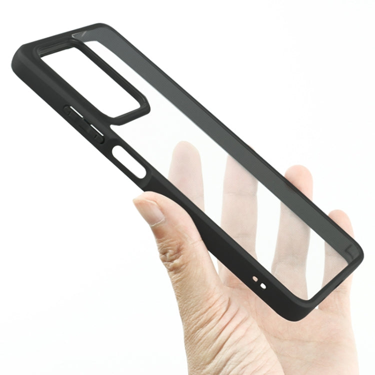 ACRYLIC Zadný kryt pre Xiaomi Redmi Note 12 Pro 5G - čierny