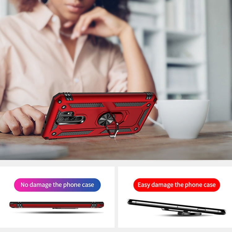 RING ARMOR Tvrdený kryt pre Xiaomi Redmi 9 - zelený