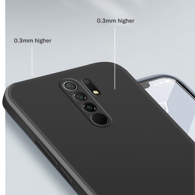 MATT Silikónový obal pre Xiaomi Redmi 9 - biely