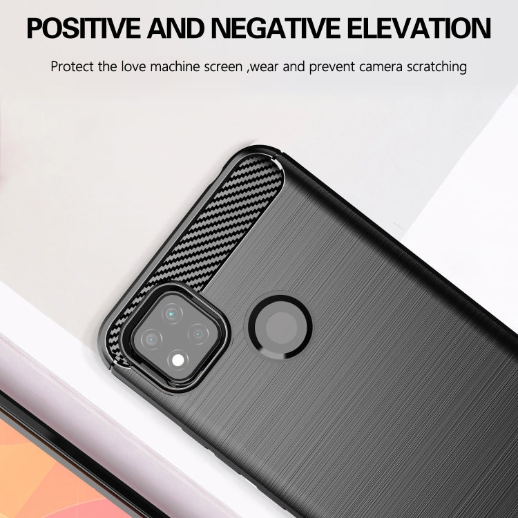CARBON Zadný obal pre Xiaomi Redmi 9C - modrý