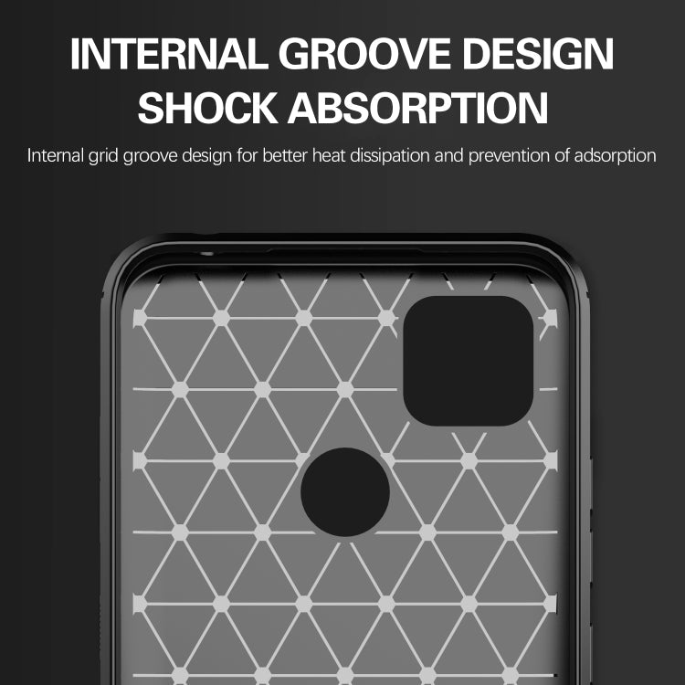 CARBON Zadný obal pre Xiaomi Redmi 9C - čierny