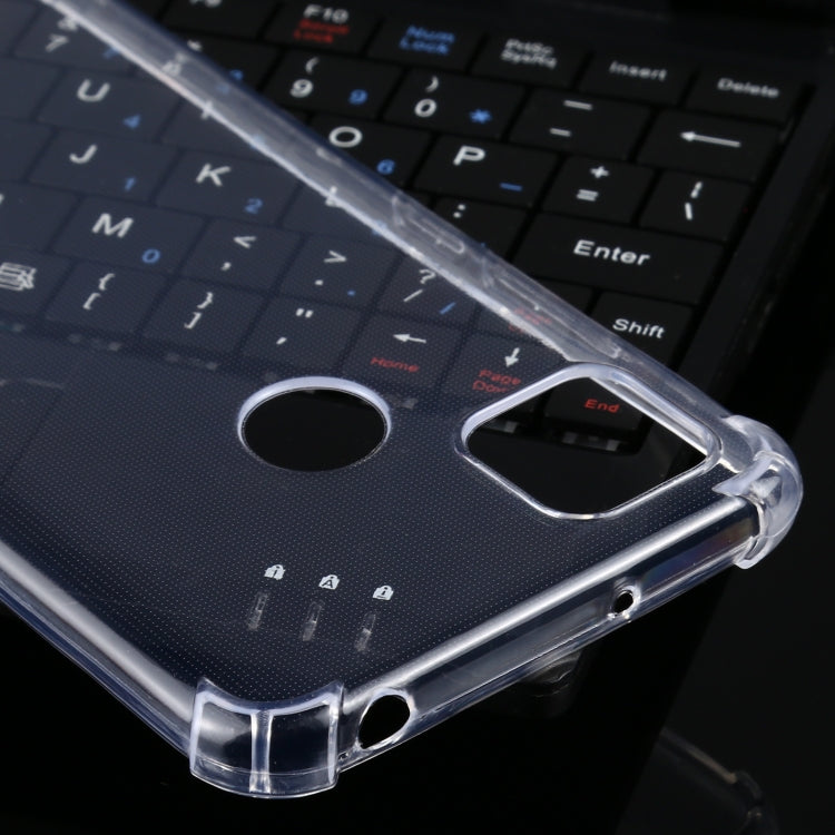 TRANSPARENTNÝ Silikónový obal pre Xiaomi Redmi 9C - priesvitný