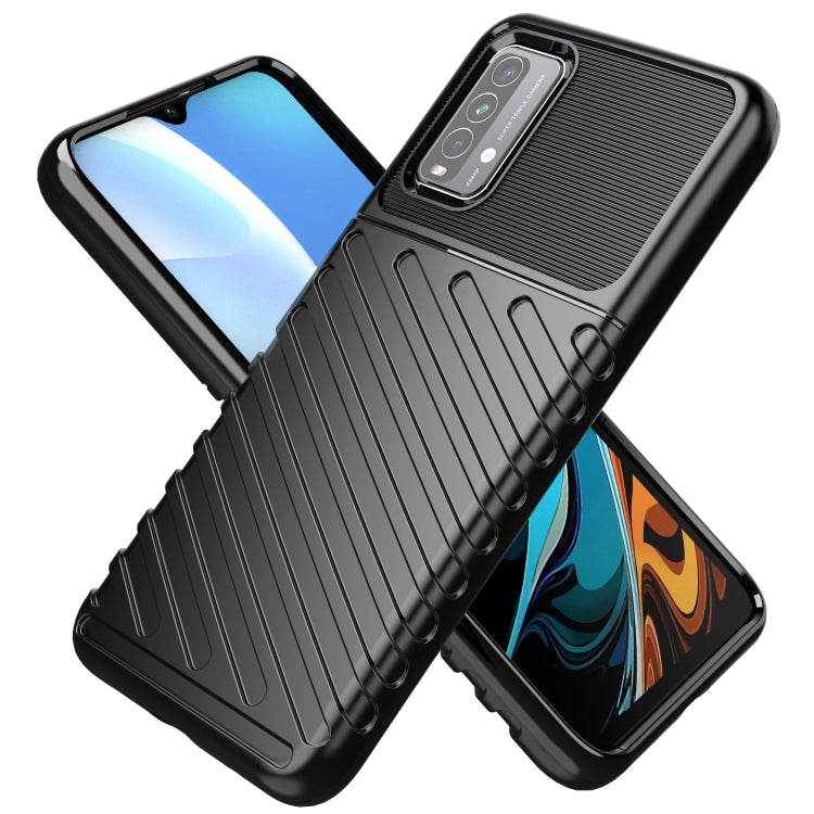 THUNDER Ochranný kryt pre Xiaomi Redmi 9T - čierny