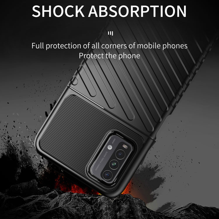 THUNDER Ochranný kryt pre Xiaomi Redmi 9T - čierny