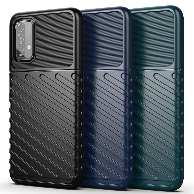 THUNDER Ochranný kryt pre Xiaomi Redmi 9T - čierny