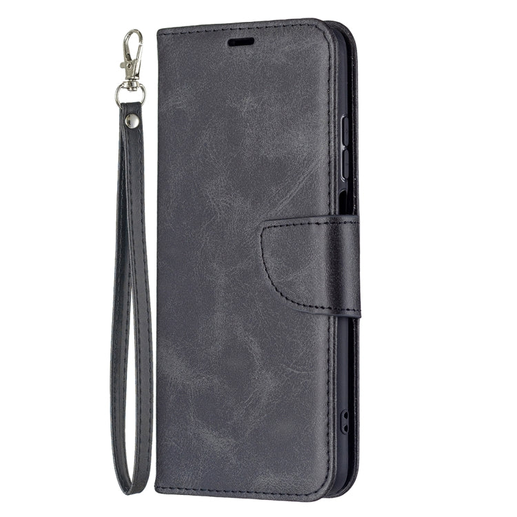 LAMBSKIN Knižkové puzdro pre Xiaomi Redmi 10 / Redmi 10 2022 - čierne