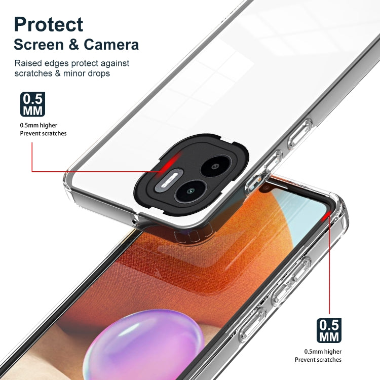 FRAME Zadný kryt pre Xiaomi Redmi A1 / Redmi A2 - čierny