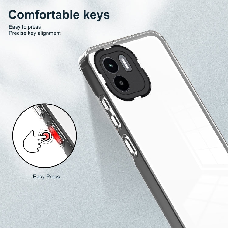FRAME Zadný kryt pre Xiaomi Redmi A1 / Redmi A2 - čierny
