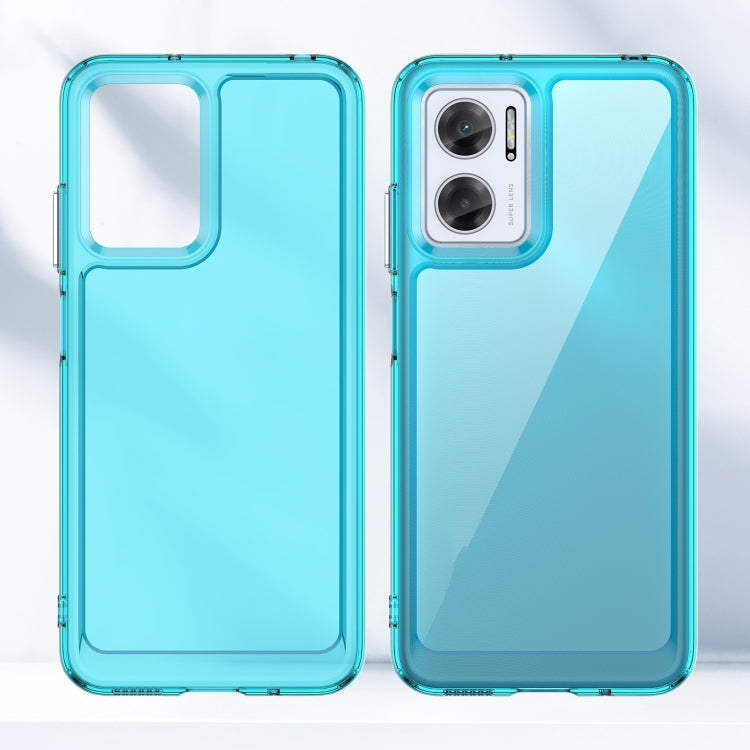 CANDY Zadný obal pre Xiaomi Redmi 10 5G - modrý