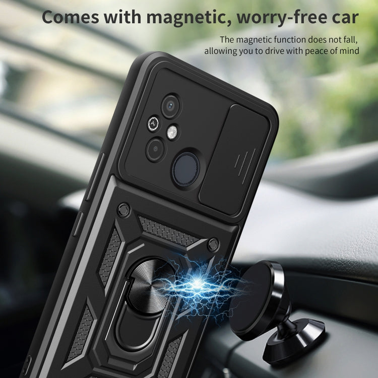 SLIDING ARMOR Tvrdený kryt pre Xiaomi Redmi 12 - zlatý