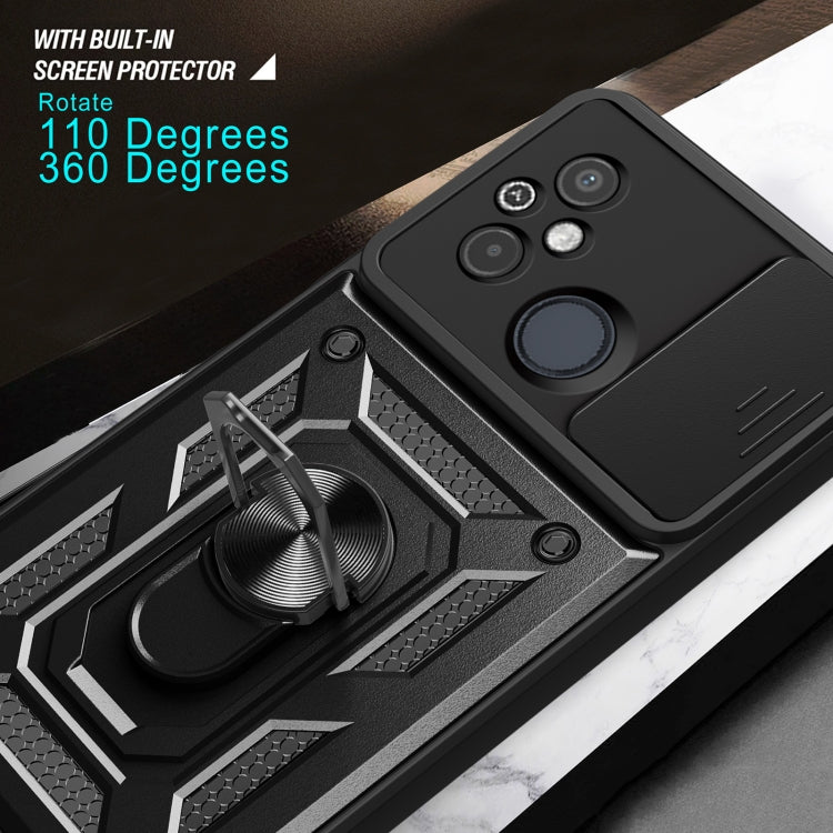 SLIDING ARMOR Tvrdený kryt pre Xiaomi Redmi 12 - zelený