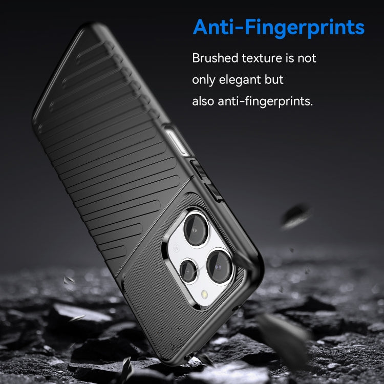 THUNDER Ochranný kryt pre Xiaomi Redmi 12 - čierny