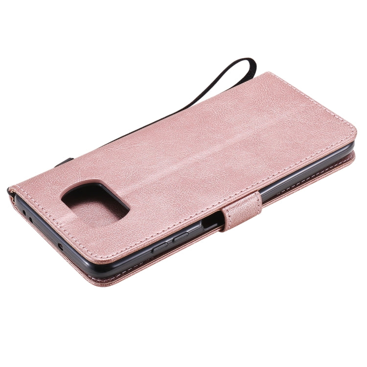 SOLID Knižkové puzdro pre Xiaomi Poco X3 NFC / X3 Pro - ružové