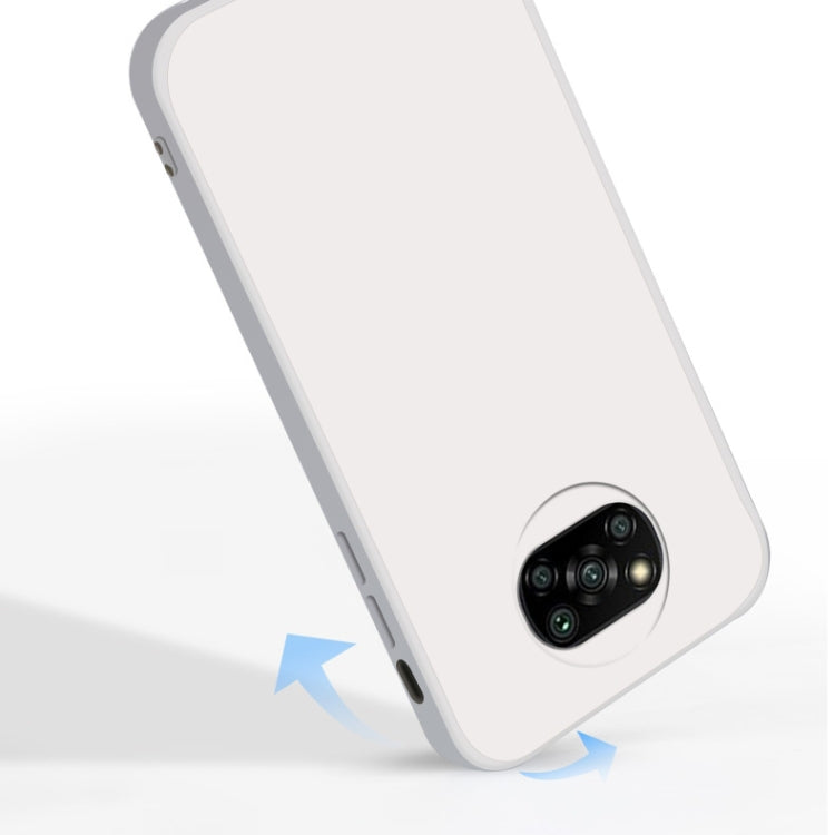 MATT Silikónový obal pre Xiaomi Poco X3 NFC / X3 Pro - červený