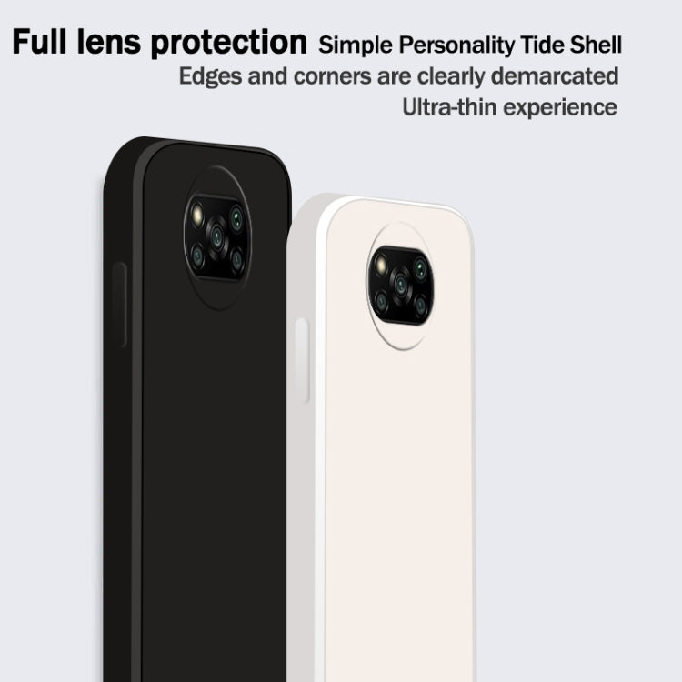 MATT Silikónový obal pre Xiaomi Poco X3 NFC / X3 Pro - červený