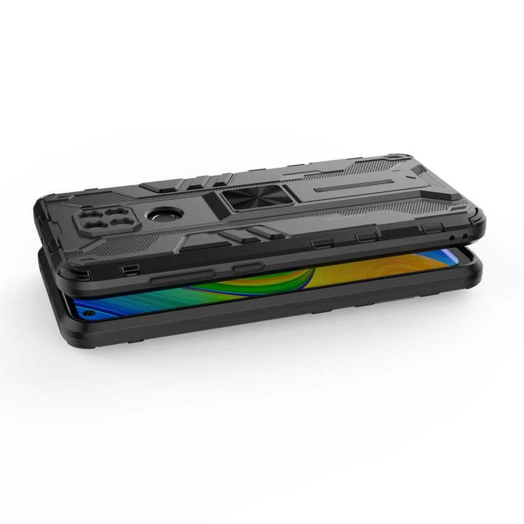 HOLDER ARMOR Tvrdený kryt pre Xiaomi Redmi Note 9 - modrý