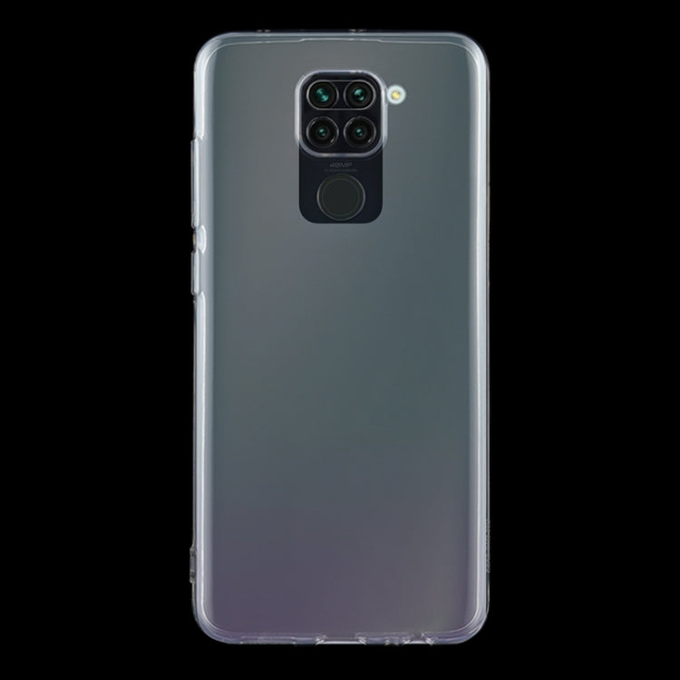TRANSPARENTNÝ Silikónový obal pre Xiaomi Redmi Note 9 - priesvitný