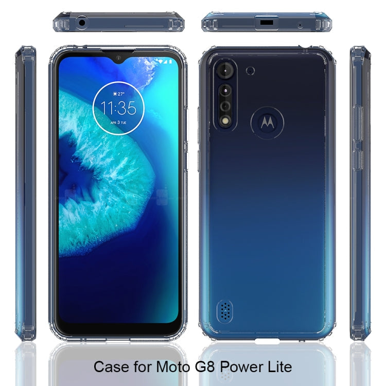 ACRYLIC Zadný kryt pre Motorola Moto G8 Power Lite - priesvitný