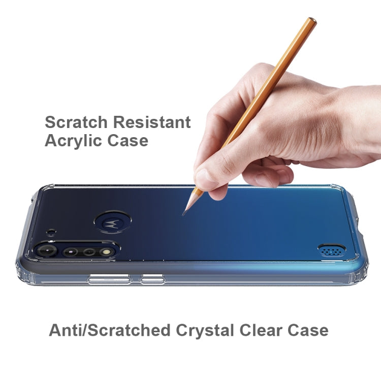 ACRYLIC Zadný kryt pre Motorola Moto G8 Power Lite - priesvitný