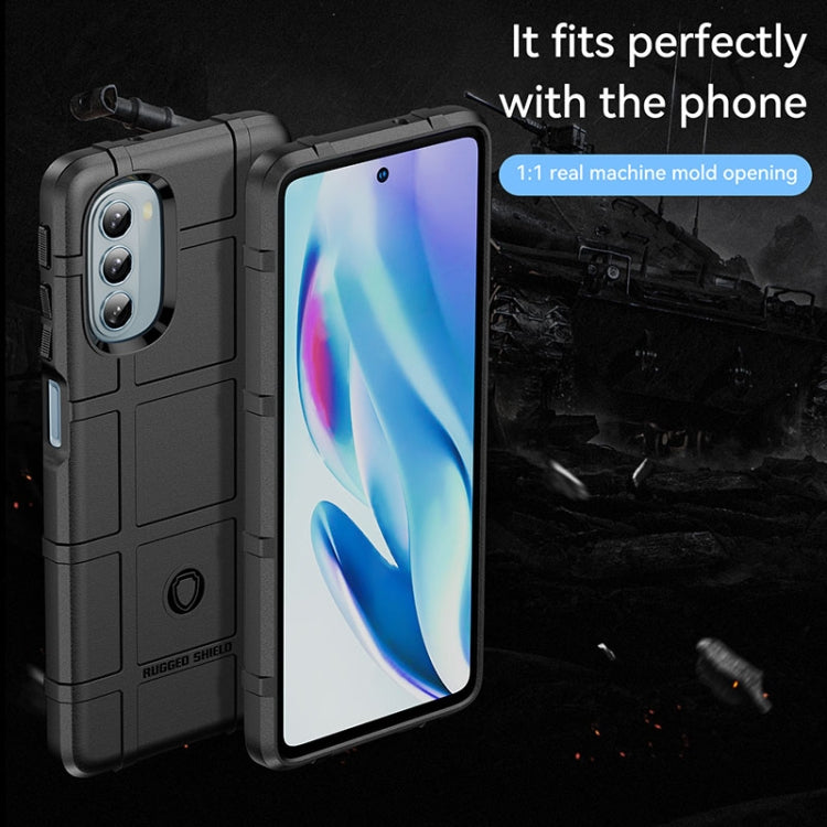 RUGGED Zadný kryt pre Motorola Moto G51 5G - čierny