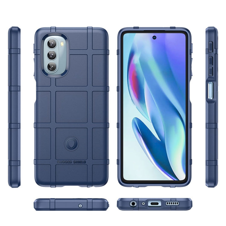 RUGGED Zadný kryt pre Motorola Moto G51 5G - modrý