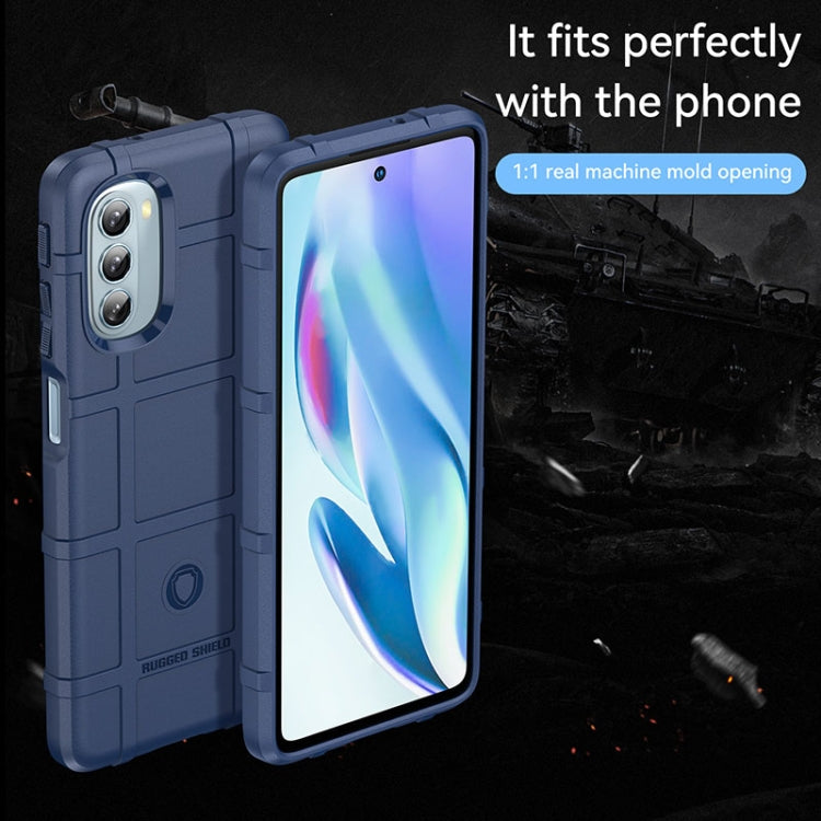 RUGGED Zadný kryt pre Motorola Moto G51 5G - modrý