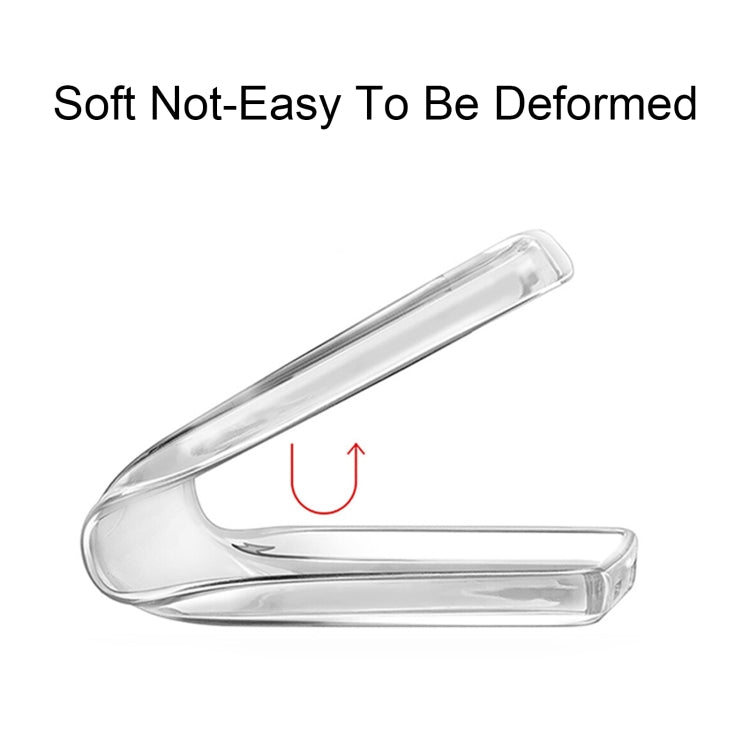 TRANSPARENTNÝ Silikónový obal pre Motorola Moto G51 5G - priesvitný