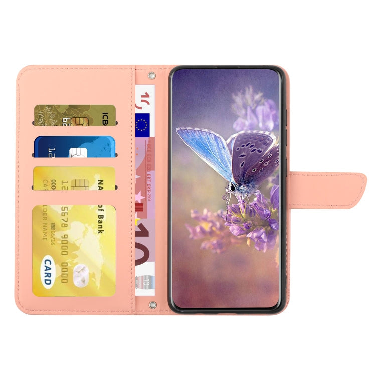 BUTTERFLY Knižkové puzdro pre Motorola Moto G13 / G23 - ružové
