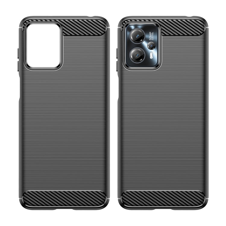 CARBON Zadný obal pre Motorola Moto G13 / G23 - čierny