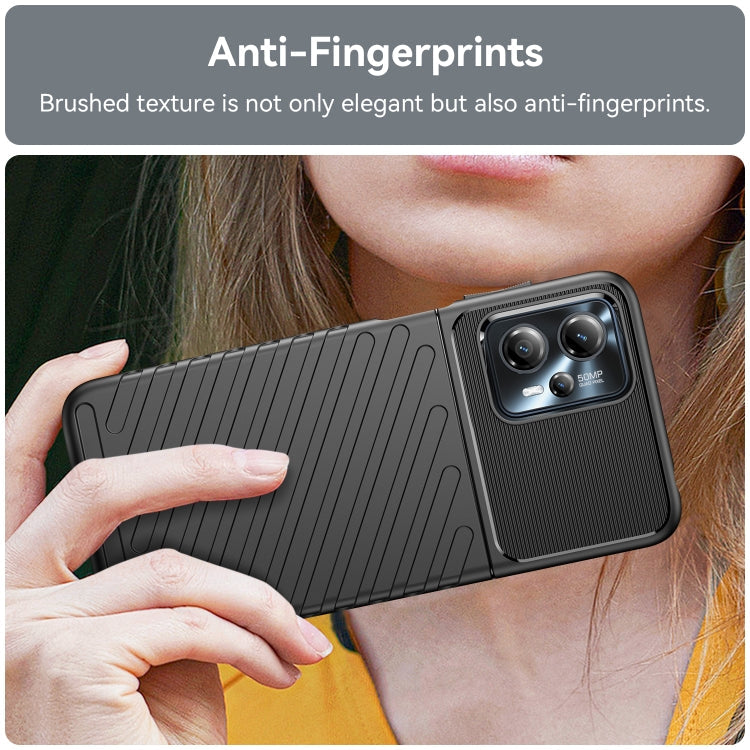 THUNDER Ochranný kryt pre Motorola Moto G13 / G23 - čierny