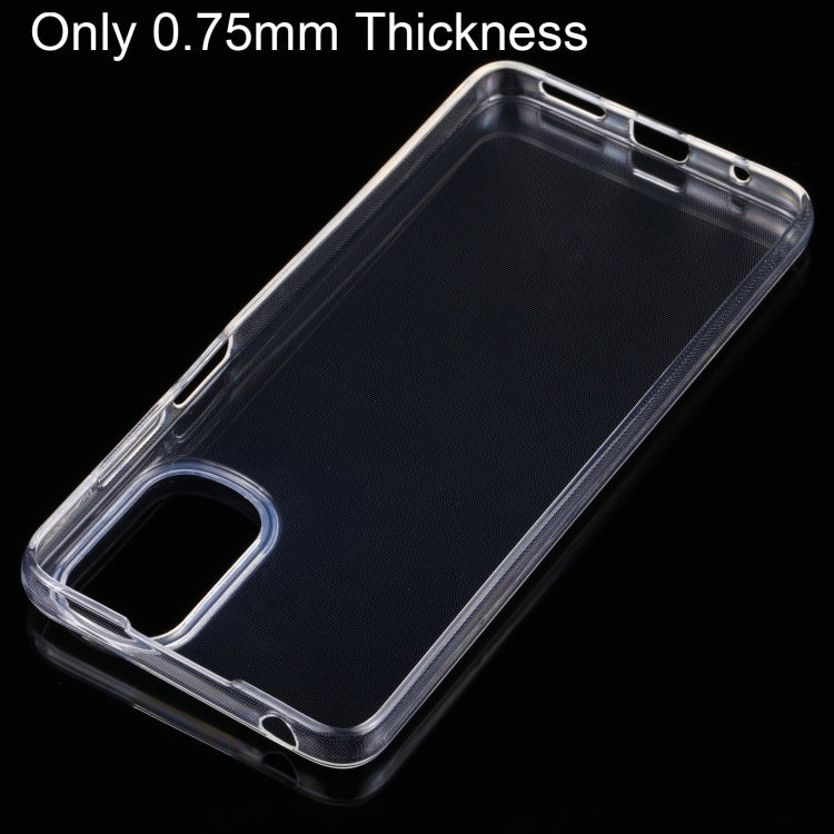 TRANSPARENTNÝ Silikónový obal pre Motorola Moto E32 / E32s - priesvitný