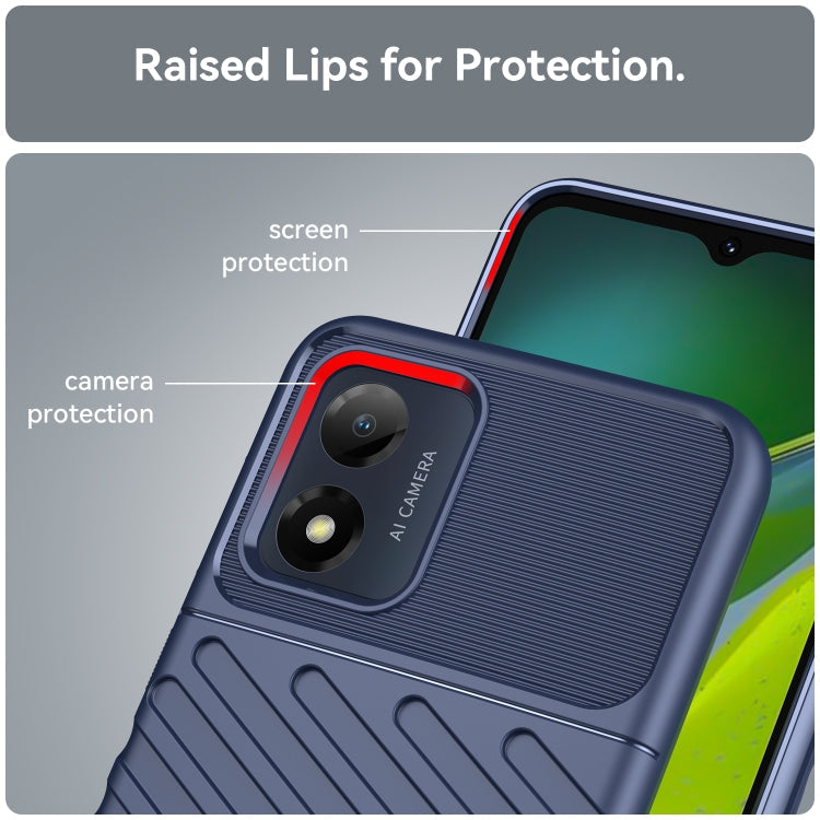 THUNDER Ochranný kryt pre Motorola Moto E13 - modrý