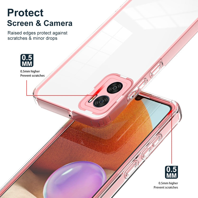 FRAME Zadný kryt pre Motorola Moto E22 / E22i - ružový