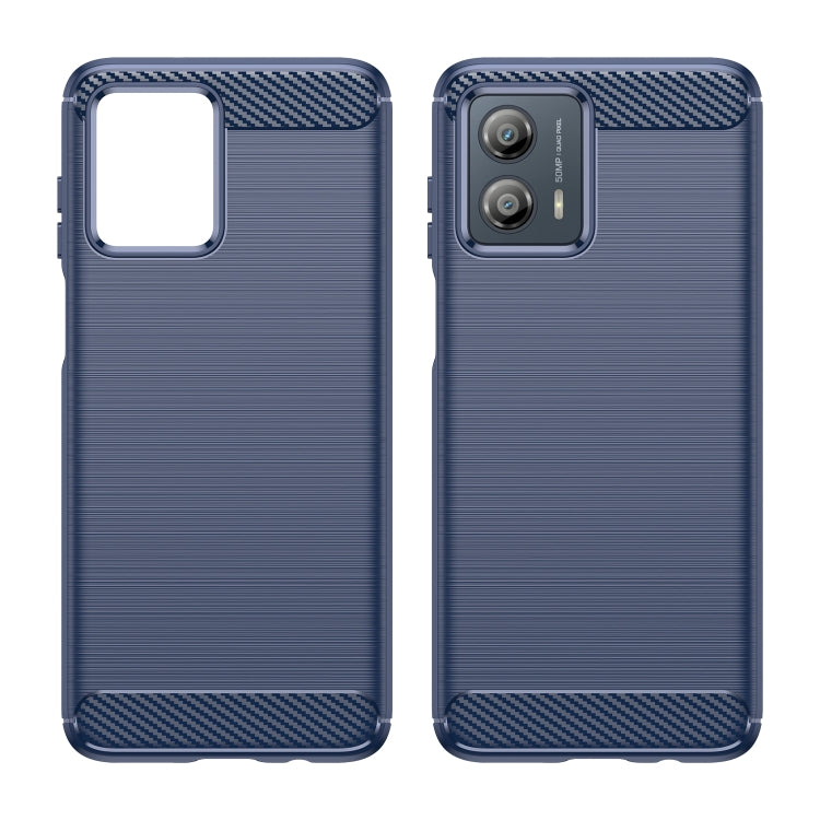 CARBON Zadný obal pre Motorola Moto G53 5G - modrý