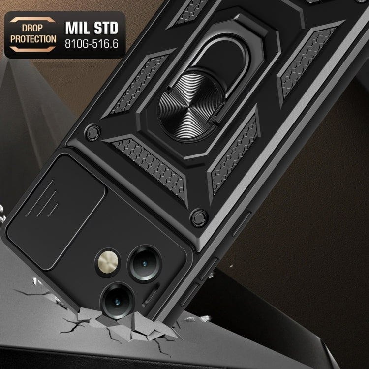 SLIDING ARMOR Tvrdený kryt pre Motorola Moto G14 - ružový