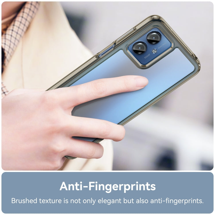 ACRYLIC Zadný kryt pre Motorola Moto G14 - sivý