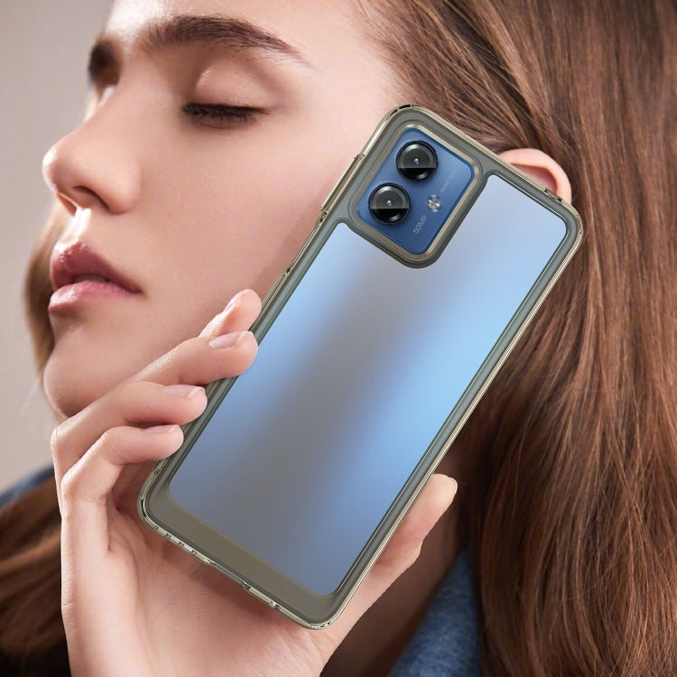 ACRYLIC Zadný kryt pre Motorola Moto G14 - sivý