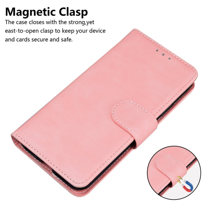 SOLID Knižkové puzdro pre Motorola Moto G54 5G / G54 5G Power Edition - ružové