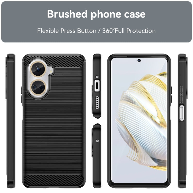 CARBON Zadný obal pre Huawei Nova 10 SE - čierny