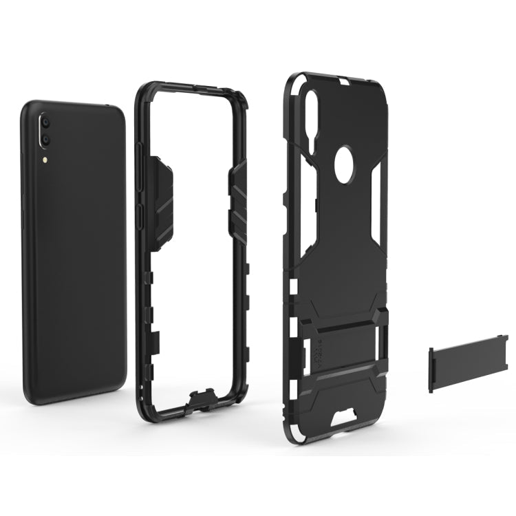 HOLDER ARMOR Tvrdený kryt pre Huawei Y7 2019 / Y7 Prime 2019 - modrý