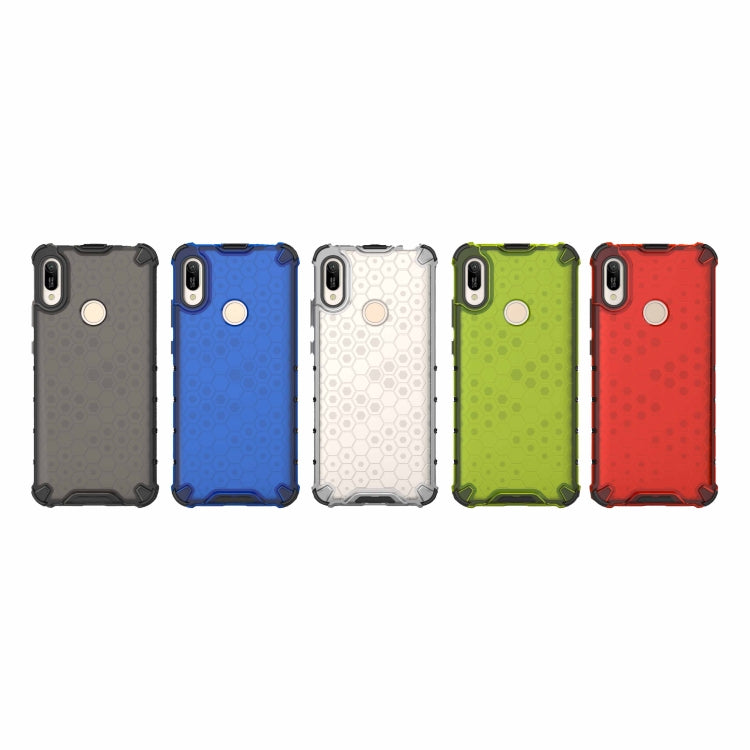 HONEYCOMB Tvrdený kryt pre Huawei Y6 2019 / Y6S 2019 - čierny