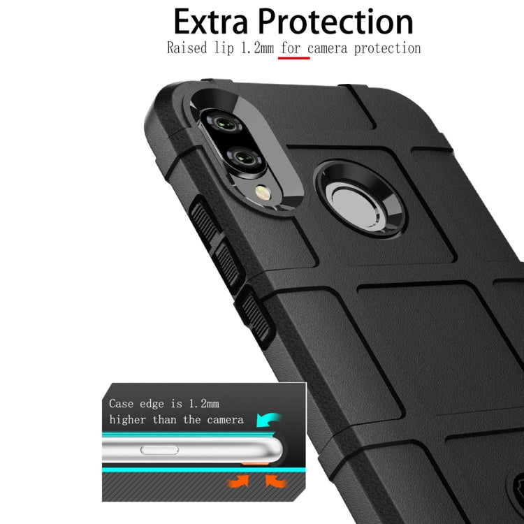 RUGGED Zadný kryt pre Huawei P20 Lite - čierny