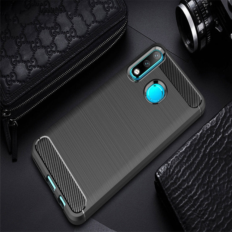 CARBON Zadný obal pre Huawei P30 Lite - čierny