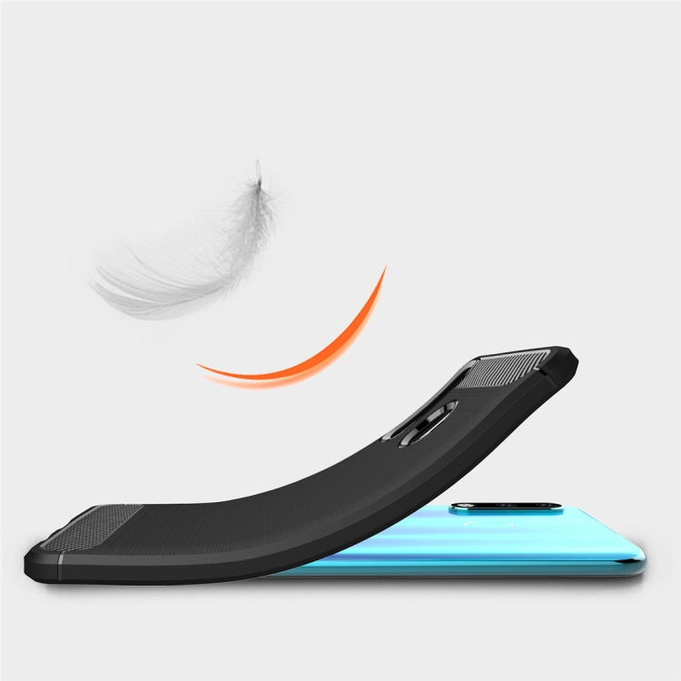 CARBON Zadný obal pre Huawei P30 Lite - čierny
