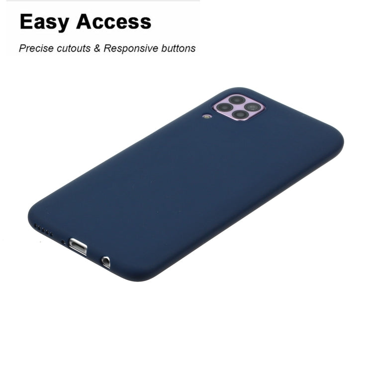MATT Silikónový obal pre Huawei P40 Lite - modrý