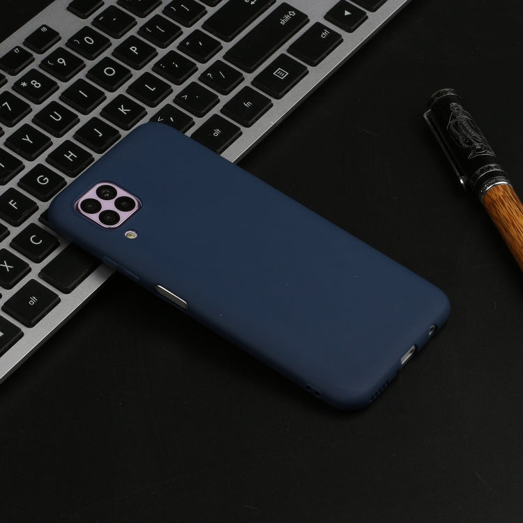 MATT Silikónový obal pre Huawei P40 Lite - modrý