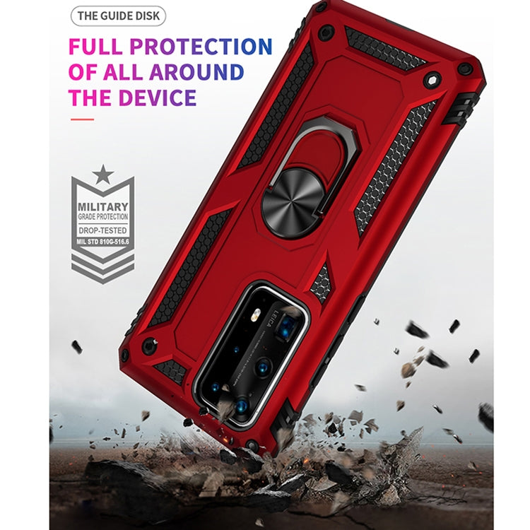 RING ARMOR Tvrdený kryt pre Huawei P40 Pro - modrý
