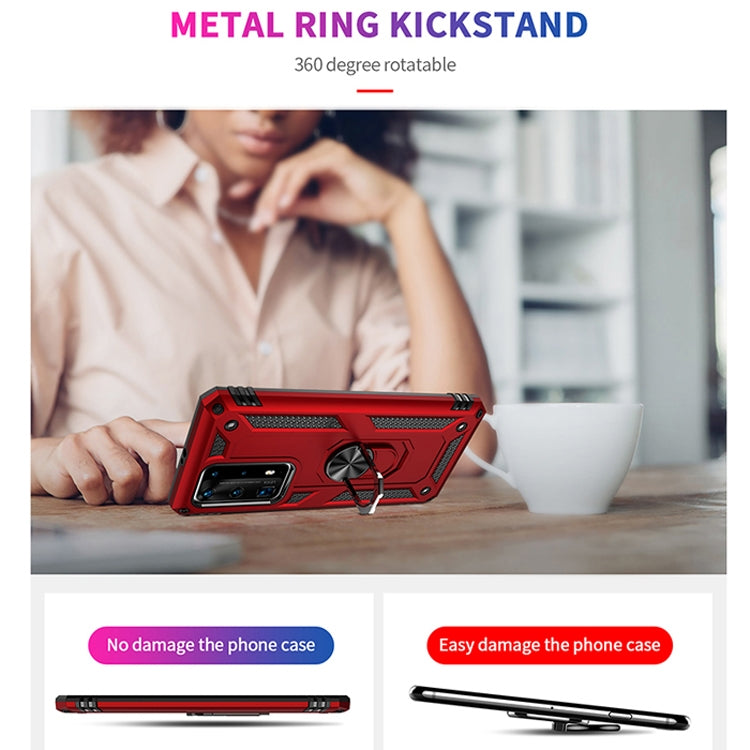 RING ARMOR Tvrdený kryt pre Huawei P40 Pro - sivý